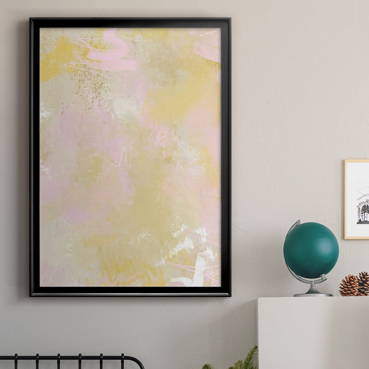 Lily's Laugh II - Modern Framed Canvas Print