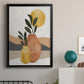 Adobe Moon II - Modern Framed Canvas Print