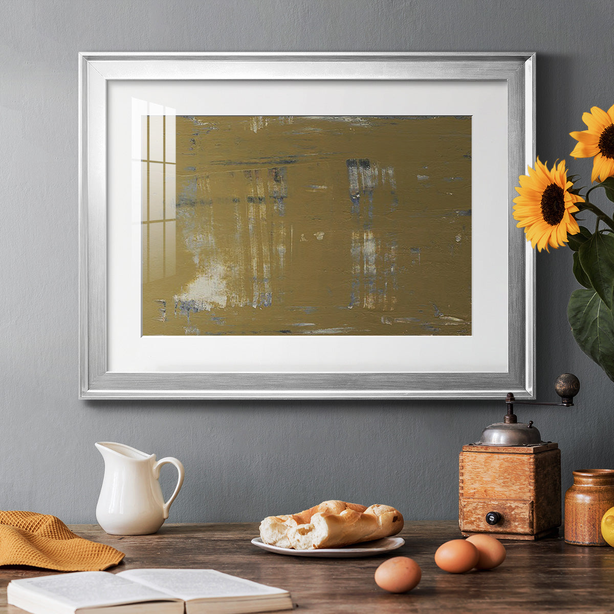 Mystique Abstract II - Modern Framed Art Print