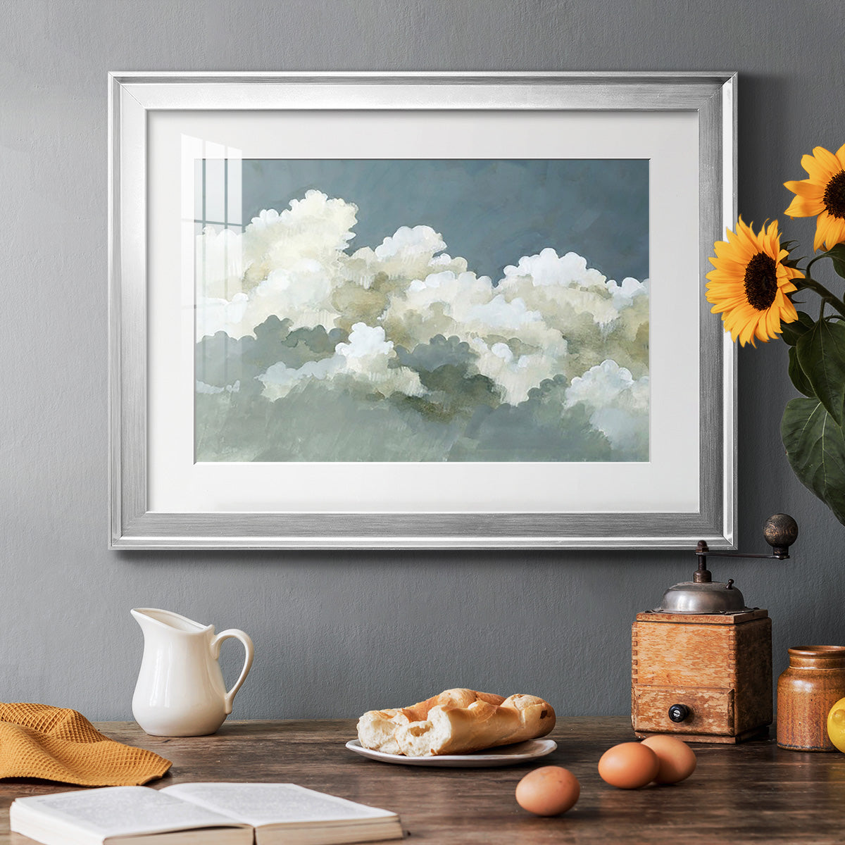 Big Clouds III Premium Framed Print - Ready to Hang