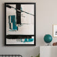 Geometry Notes II - Modern Framed Canvas Print