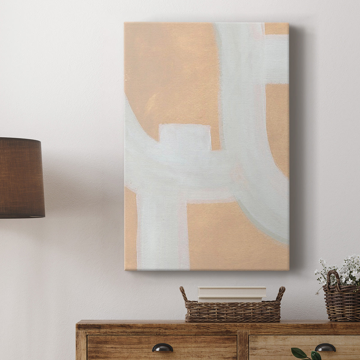 Neutral Winding Paths II - Canvas Art Print