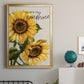 You Are My Sunshine - Modern Framed Canvas Print