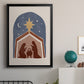 Boho Nativity I - Modern Framed Canvas Print