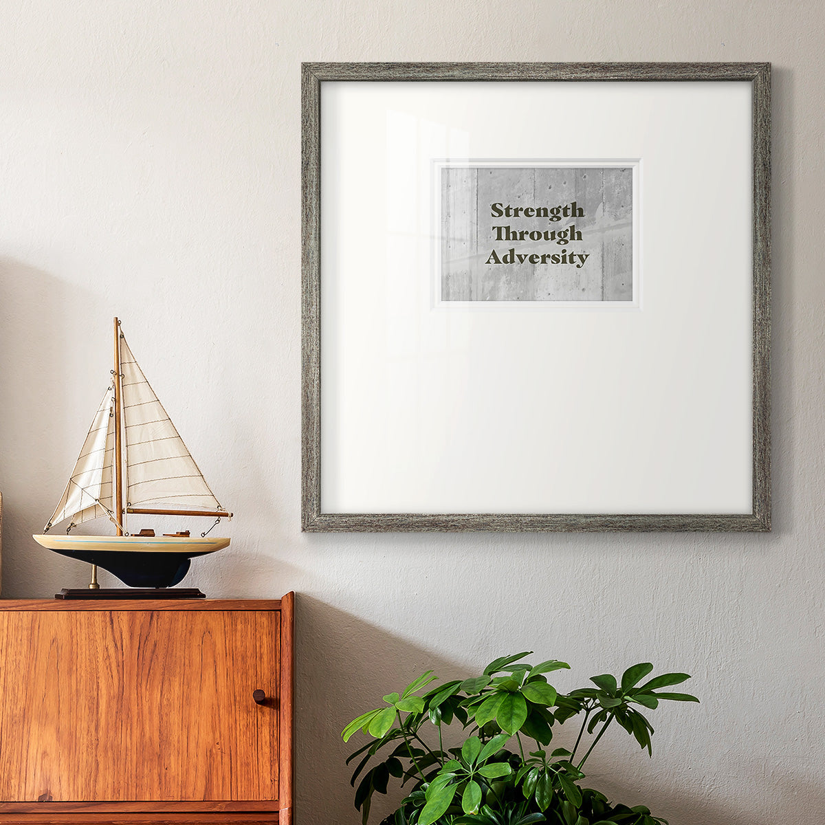 BroInspo VII Premium Framed Print Double Matboard