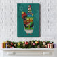 Christmas Penguin Gifts - Gallery Wrapped Canvas