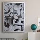 Beverlywood City Forms - Modern Framed Canvas Print