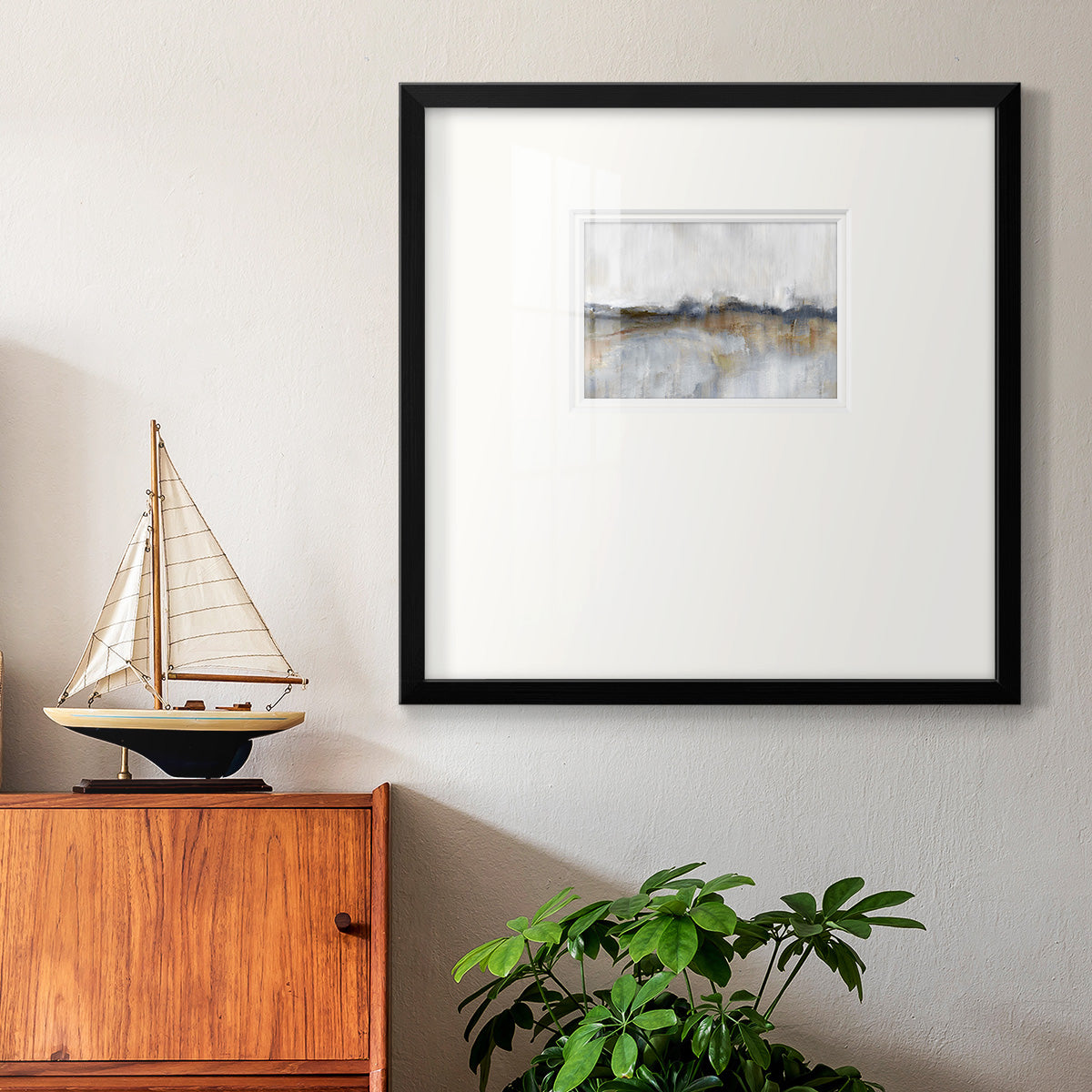 Autumnal Tide Premium Framed Print Double Matboard