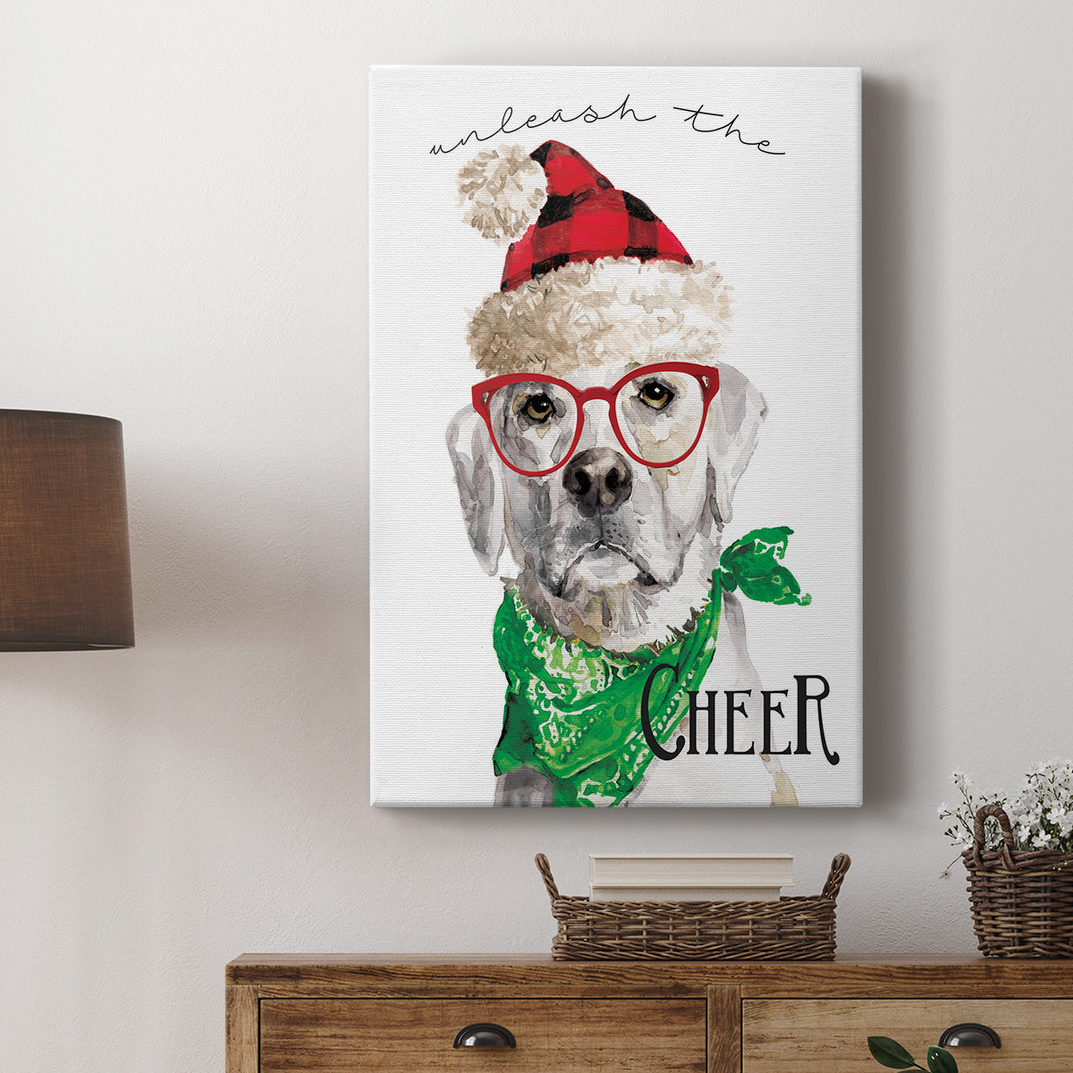 Unleash the Cheer Premium Gallery Wrapped Canvas - Ready to Hang