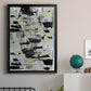 Tiles & Texture Abstract Angles III - Modern Framed Canvas Print