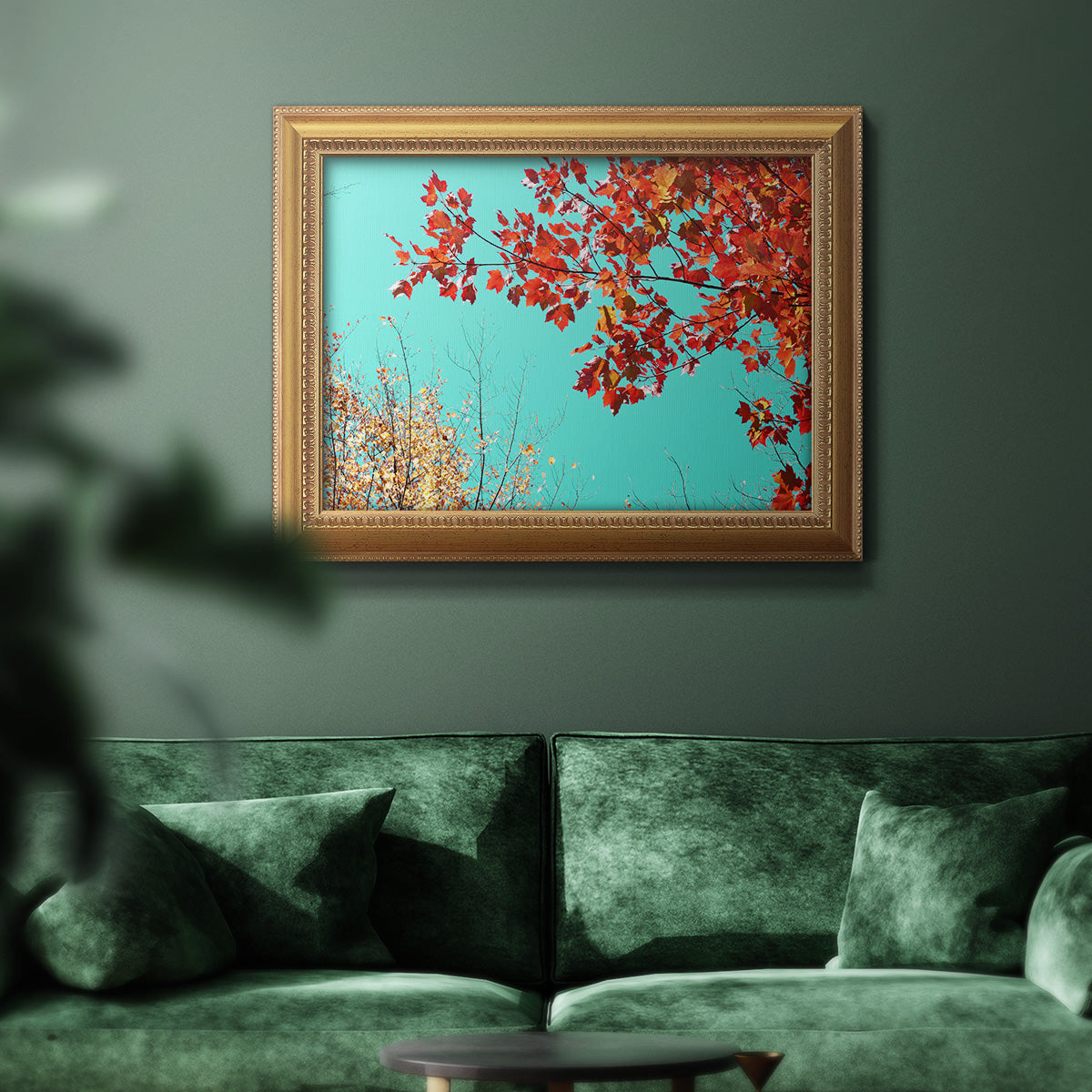 Autumn Tapestry I - Ornate Framed Canvas Print