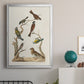 Antique Birds in Nature II - Modern Framed Canvas Print