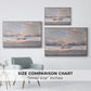 A Cloud Study, Sunset, c. 1821-1822 - Floater Framed Canvas Print