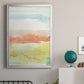 Blushing Sunrise II - Modern Framed Canvas Print