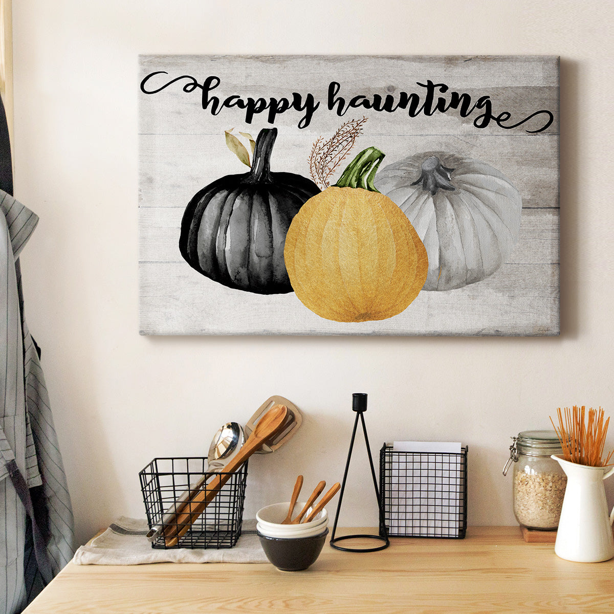 Happy Haunting - Canvas Art Print