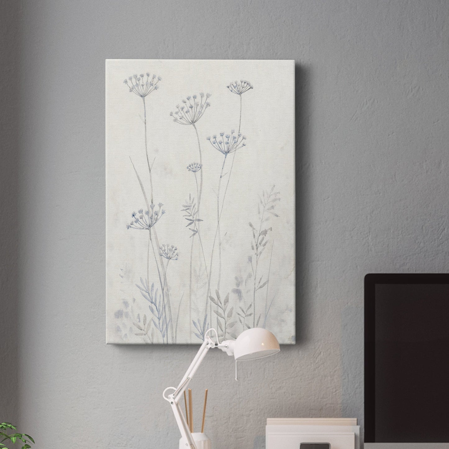 Neutral Queen Anne's Lace II Premium Gallery Wrapped Canvas - Ready to Hang