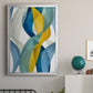 Horizontal Bands II - Modern Framed Canvas Print