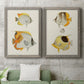 Yellow & Grey Fish I - Premium Framed Canvas 2 Piece Set - Ready to Hang