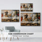 The Wolf and Fox Hunt, c. 1616 - Floater Framed Canvas Print