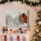 Festive Barn - Premium Gallery Wrapped Canvas  - Ready to Hang