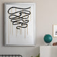 Weeping Ribbon I - Modern Framed Canvas Print