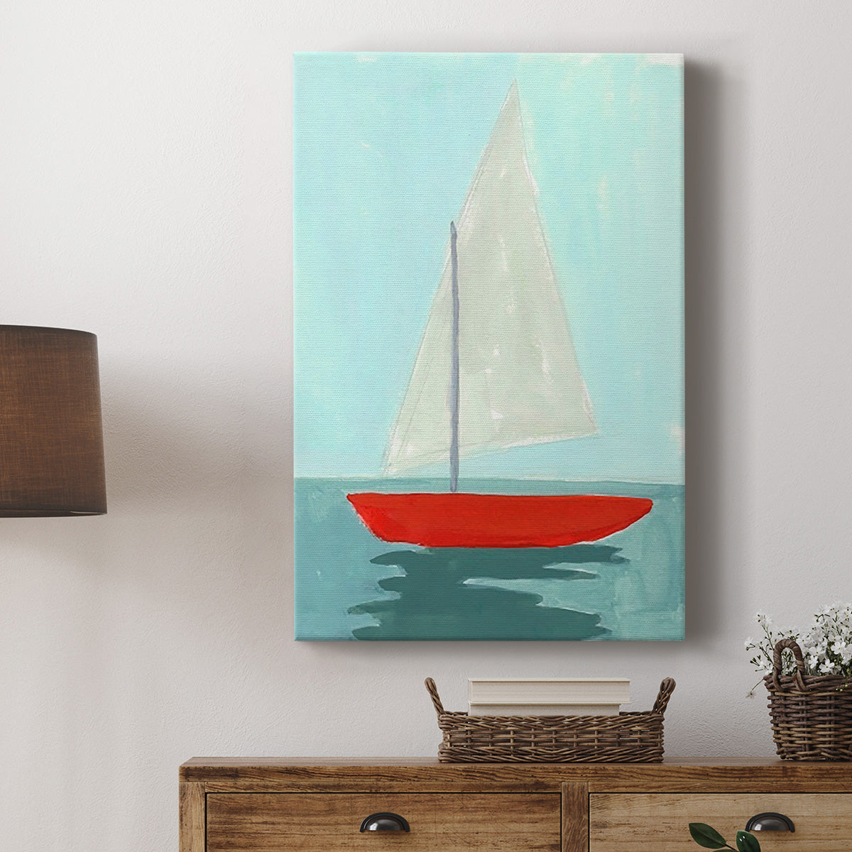 Small Sail II - Canvas Art Print