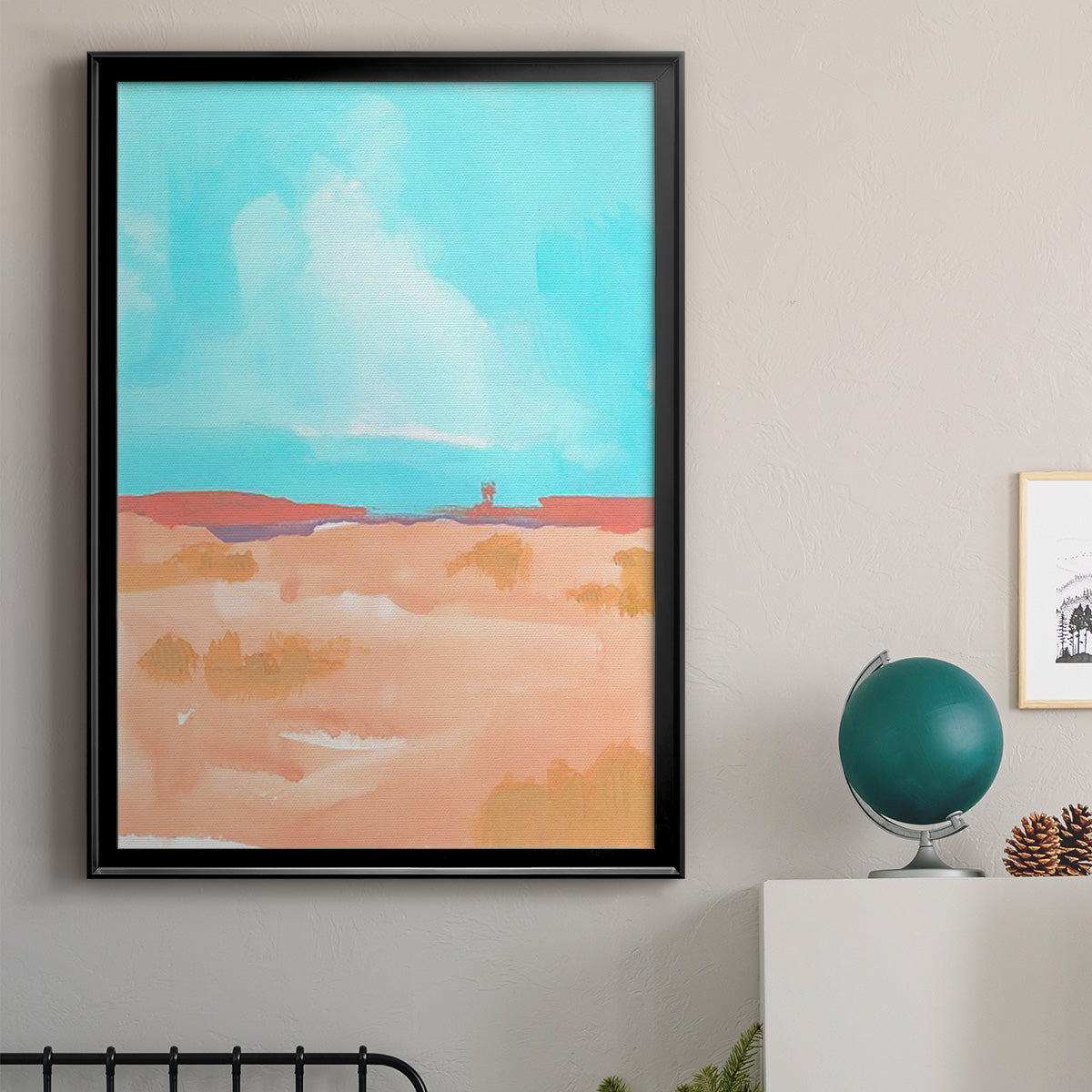 Wide Open Spaces II - Modern Framed Canvas Print