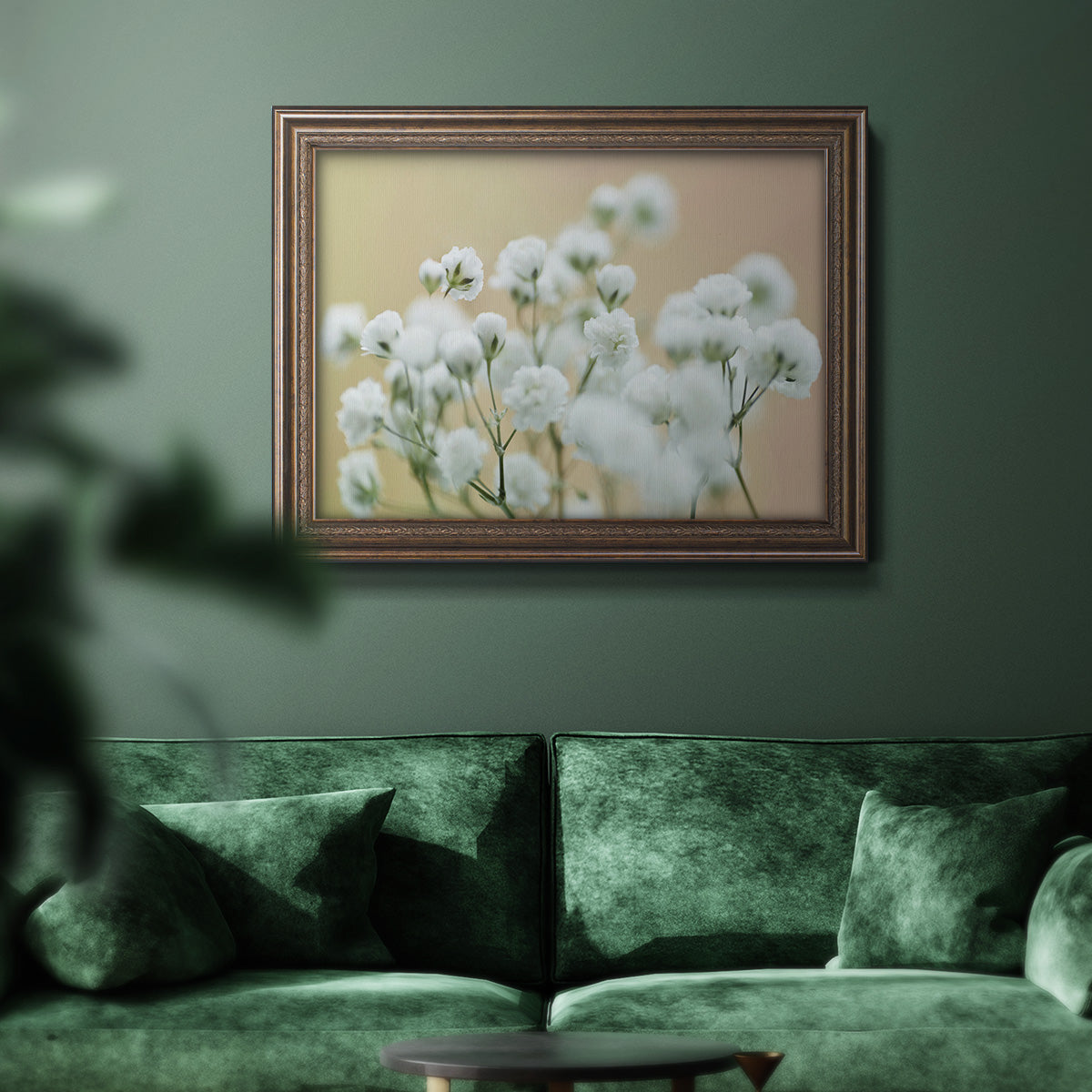 Baby's Breath Study II Premium Framed Canvas- Ready to Hang