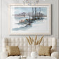 Winter Stream Watercolor I - Barnwood Framed Art Print