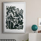 Ink Jungle III - Modern Framed Canvas Print