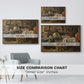 The Meal (De maaltijd), c. 1885 - Floater Framed Canvas Print