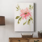 One Pink Bloom II - Canvas Art Print