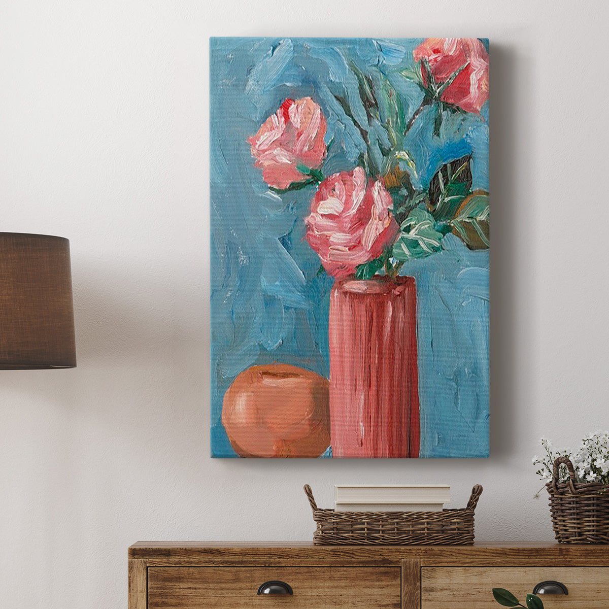 Rosa Blooms II - Canvas Art Print