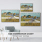 Farmhouse in Provence, 1888 - Floater Framed Canvas Print