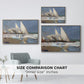 The Beach at Valencia, 1908 - Floater Framed Canvas Print