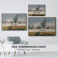 Landscape Around Toulouse, The Bridge of the Young Ladies, 1898 - Floater Framed Canvas Print