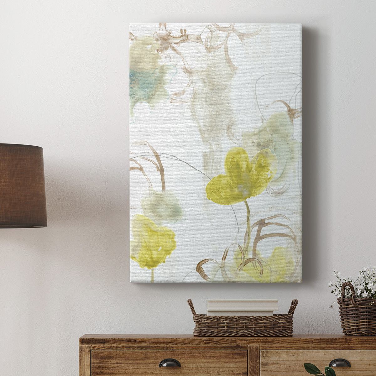 Floral Arc I - Canvas Art Print