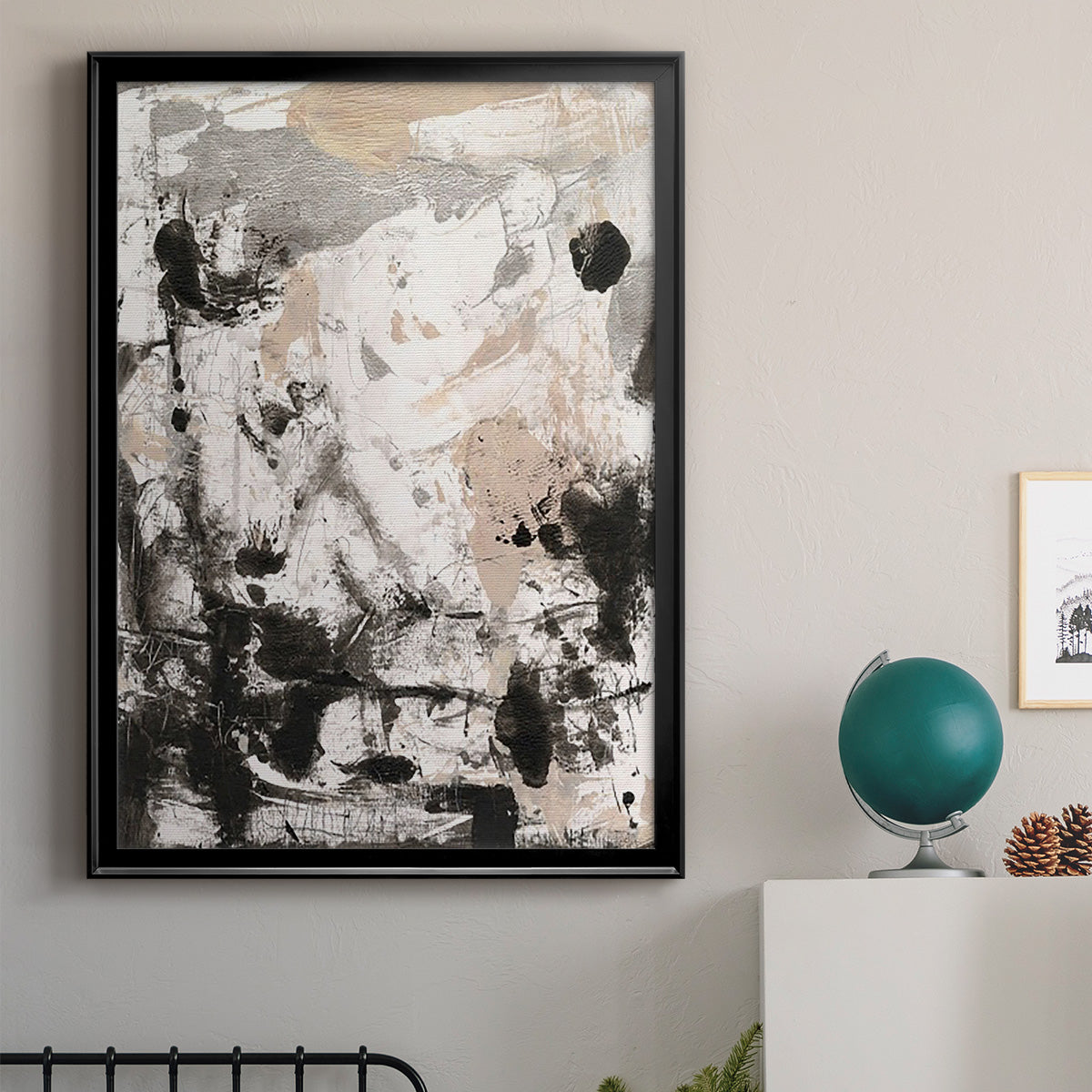 Disarray I - Modern Framed Canvas Print