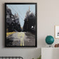 The Road Less Traveled - Modern Framed Canvas Print