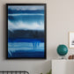 Deep Blue Shore II - Modern Framed Canvas Print