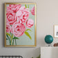 This Year's Peonies II - Modern Framed Canvas Print