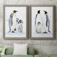 Emperor Penguins I - Premium Framed Canvas 2 Piece Set - Ready to Hang