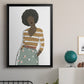 Fashion Vignette II - Modern Framed Canvas Print