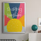 Sharing Sunshine - Modern Framed Canvas Print