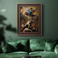 The Fall of the Rebel Angels - Ornate Framed Canvas Print