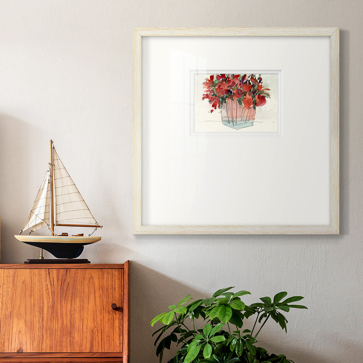 The Small Bunch II Premium Framed Print Double Matboard