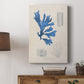 Blue Marine Algae VIII - Canvas Art Print