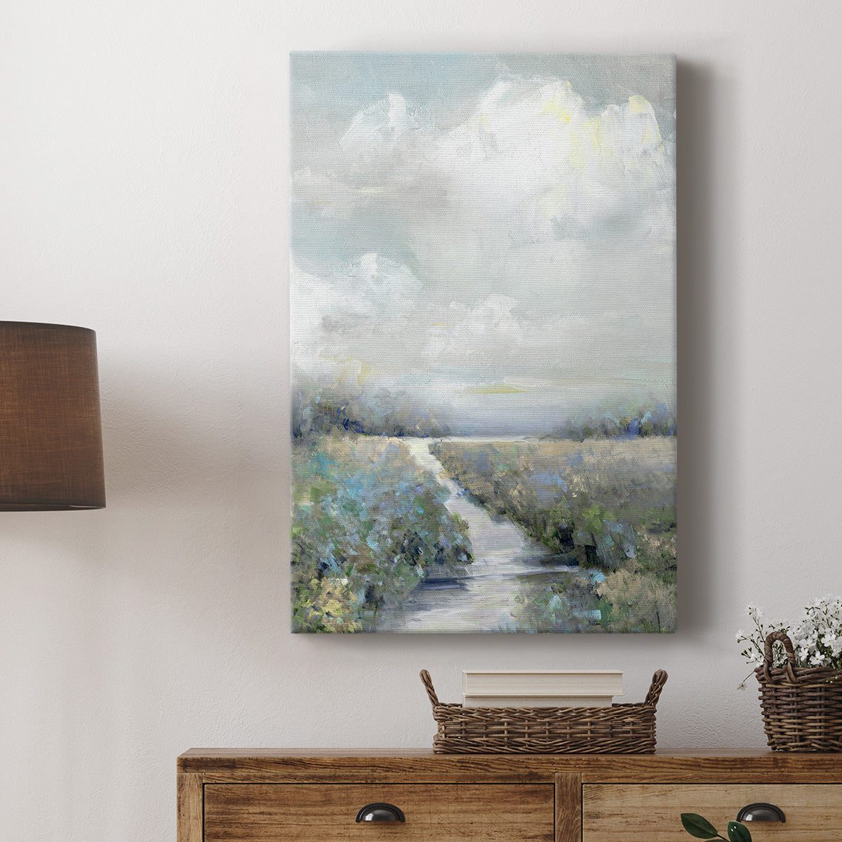 Peninsula Path Premium Gallery Wrapped Canvas - Ready to Hang