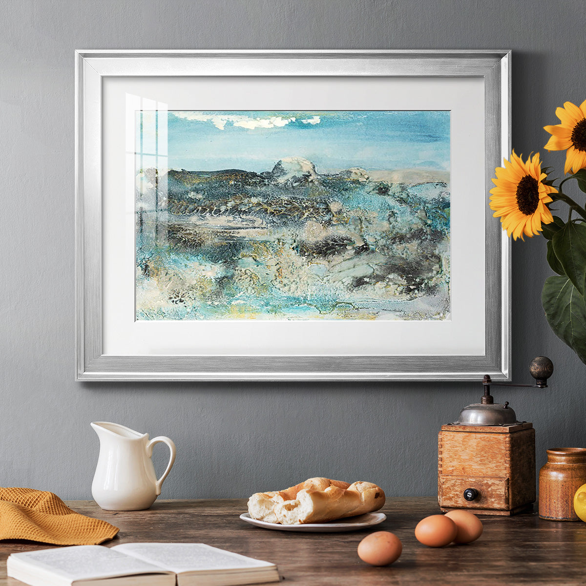 Pattern of Peace I - Modern Framed Art Print