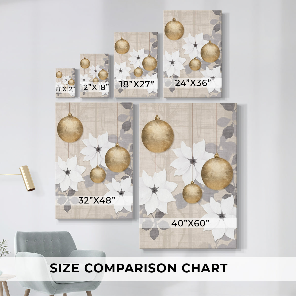 Frostlit Sleigh Whisper - Canvas Art Print